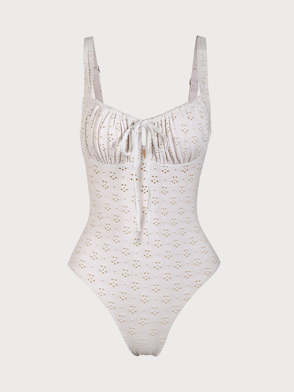 khatistore.com Exclusive: Floral Cutout One-Piece Swimsuit