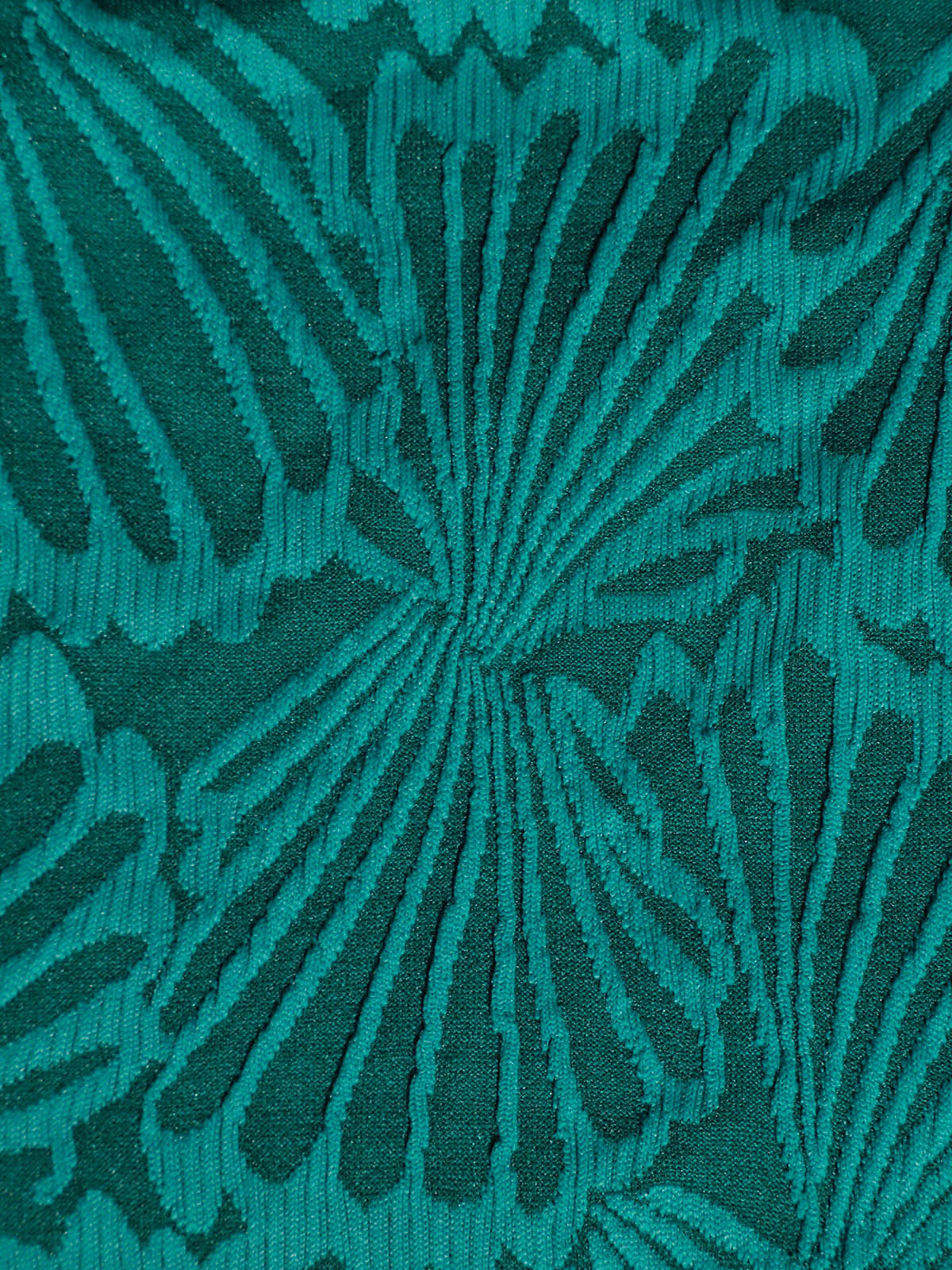Dark Green Jacquard Bikini Top - khatistore.com
